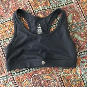 Senita athletics navy sports bra